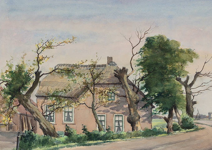 201 Farm on the Delfshavenseweg from the north