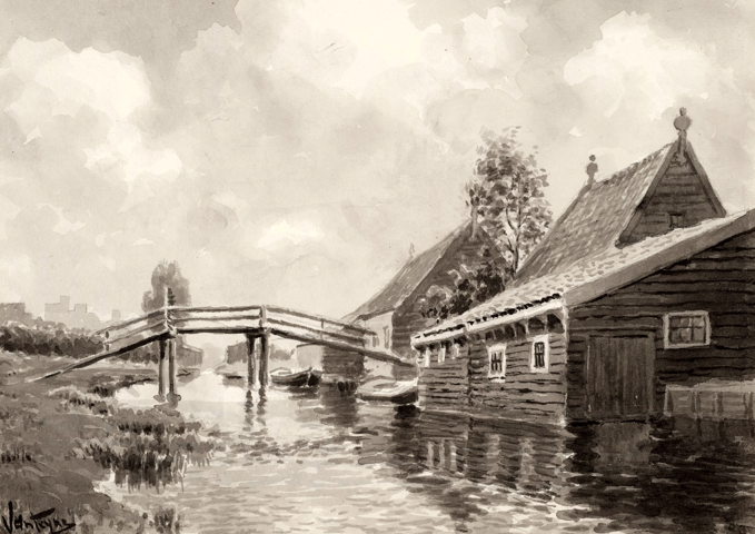 262 Orteliusstraat and surroundings. Viewed south